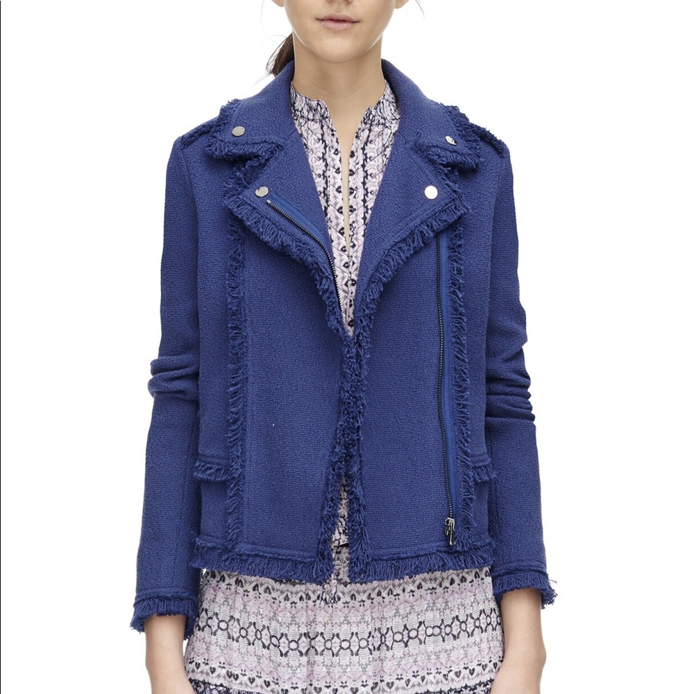 Rebecc Taylor Slub Tweed Jacket